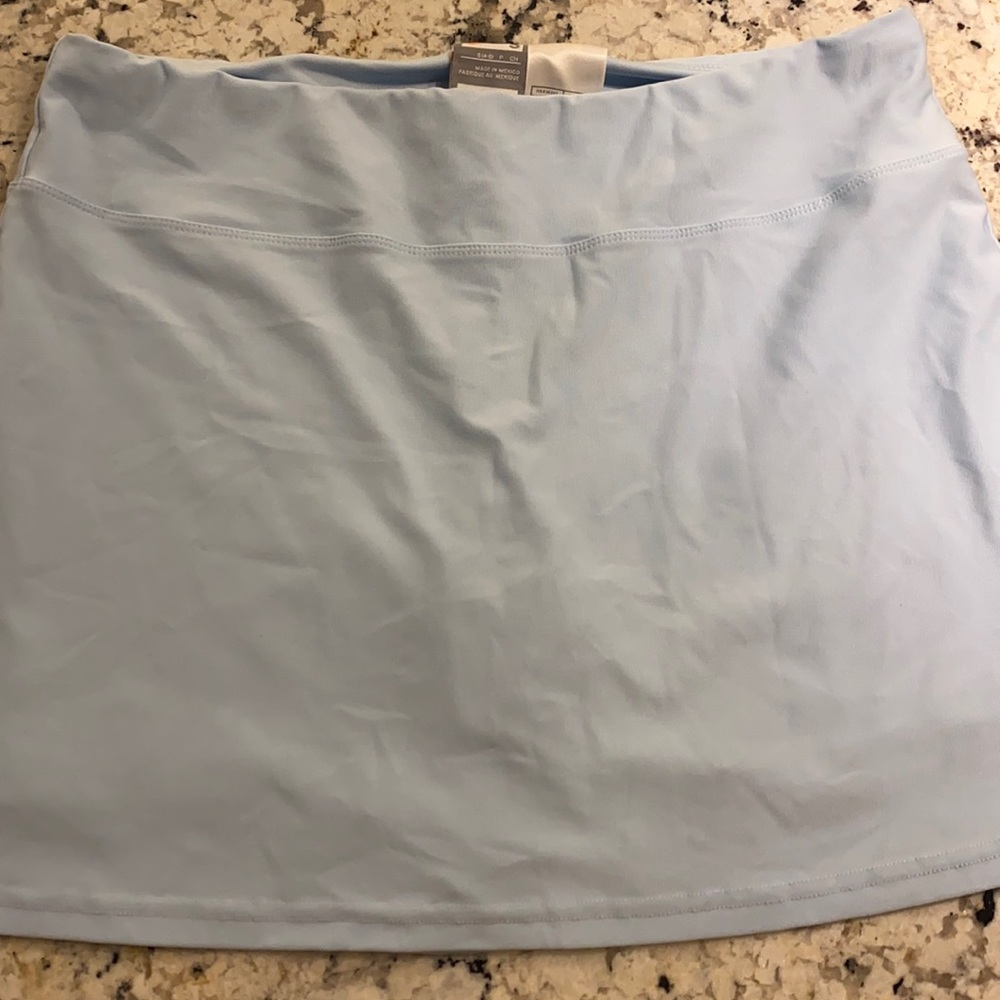 NIKE pale blue golf skirt